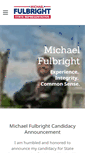 Mobile Screenshot of michaelfulbright.com